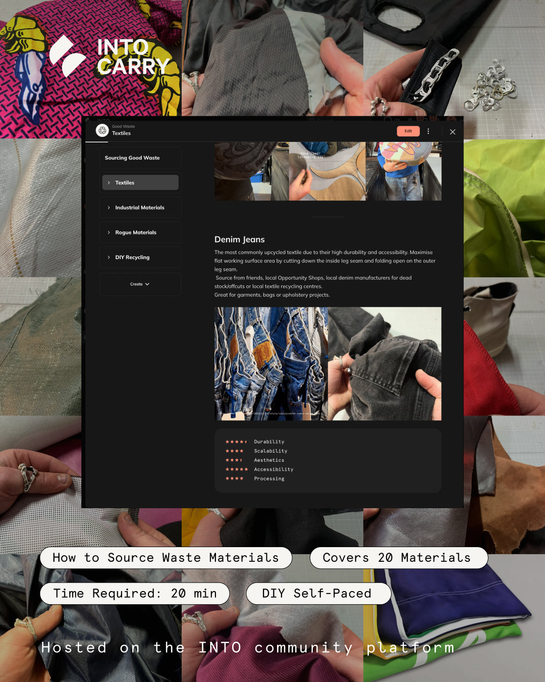 Sourcing Good Waste // Online Tutorial