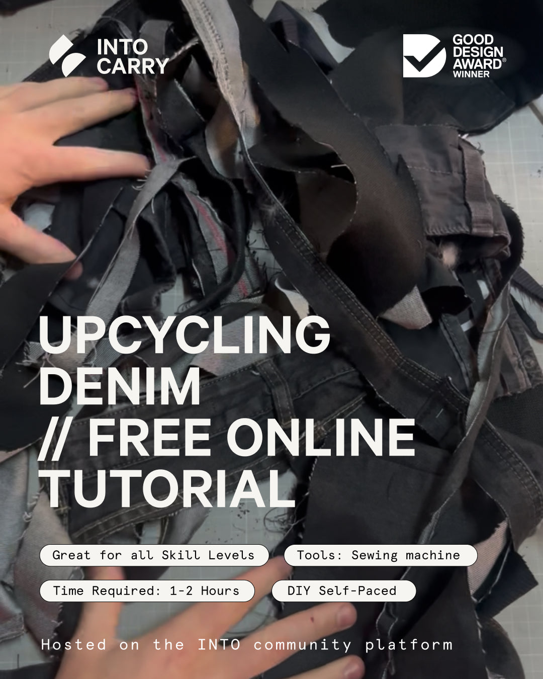 Upcycling Denim // ONLINE TUTORIAL