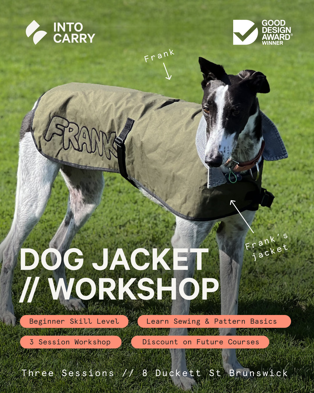 DOGGY JACKET // 3 Session Workshop