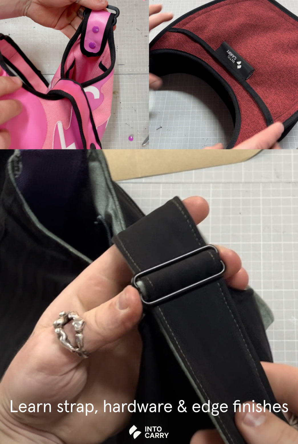 CUSTOM BAG MAKING // Make patterns & bags at home