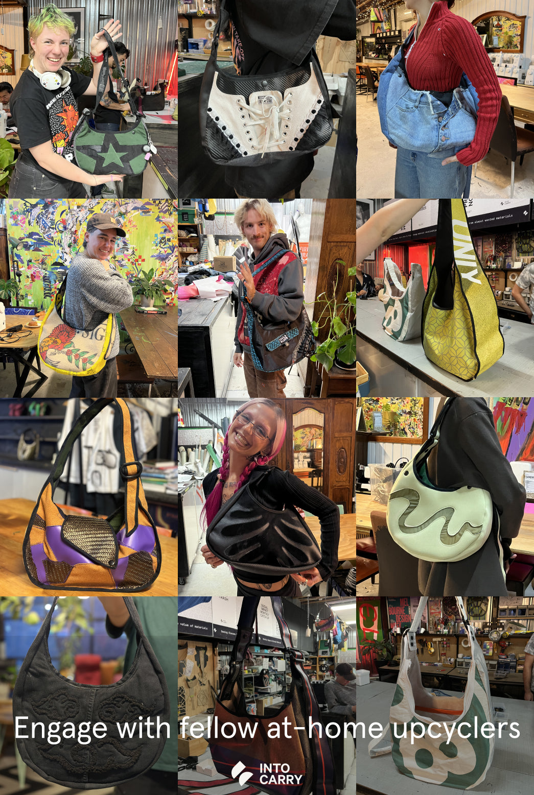 CUSTOM BAG MAKING // Make patterns & bags at home