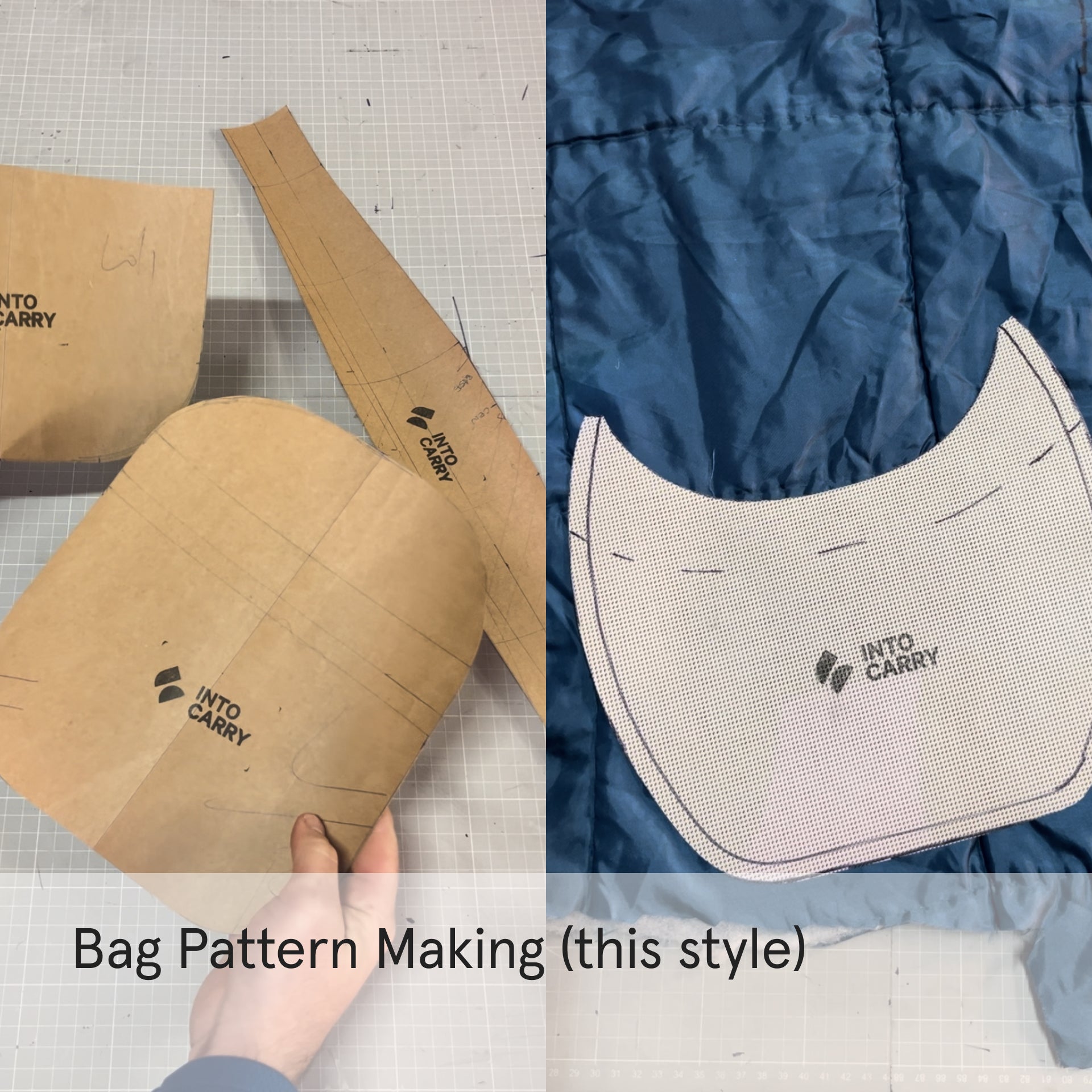 CURVED BAG MAKING // Self Guided Course