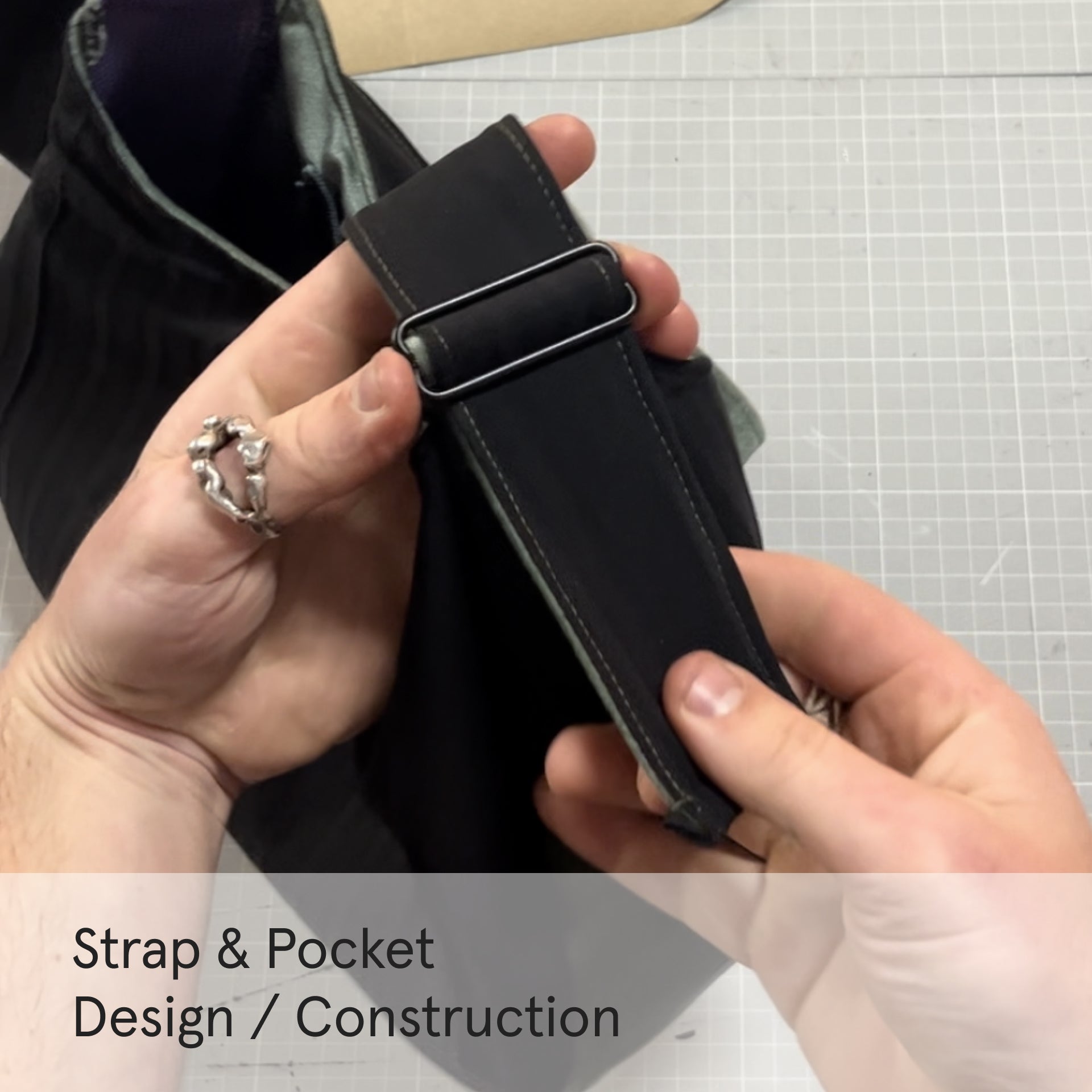 CURVED BAG MAKING // Self Guided Course