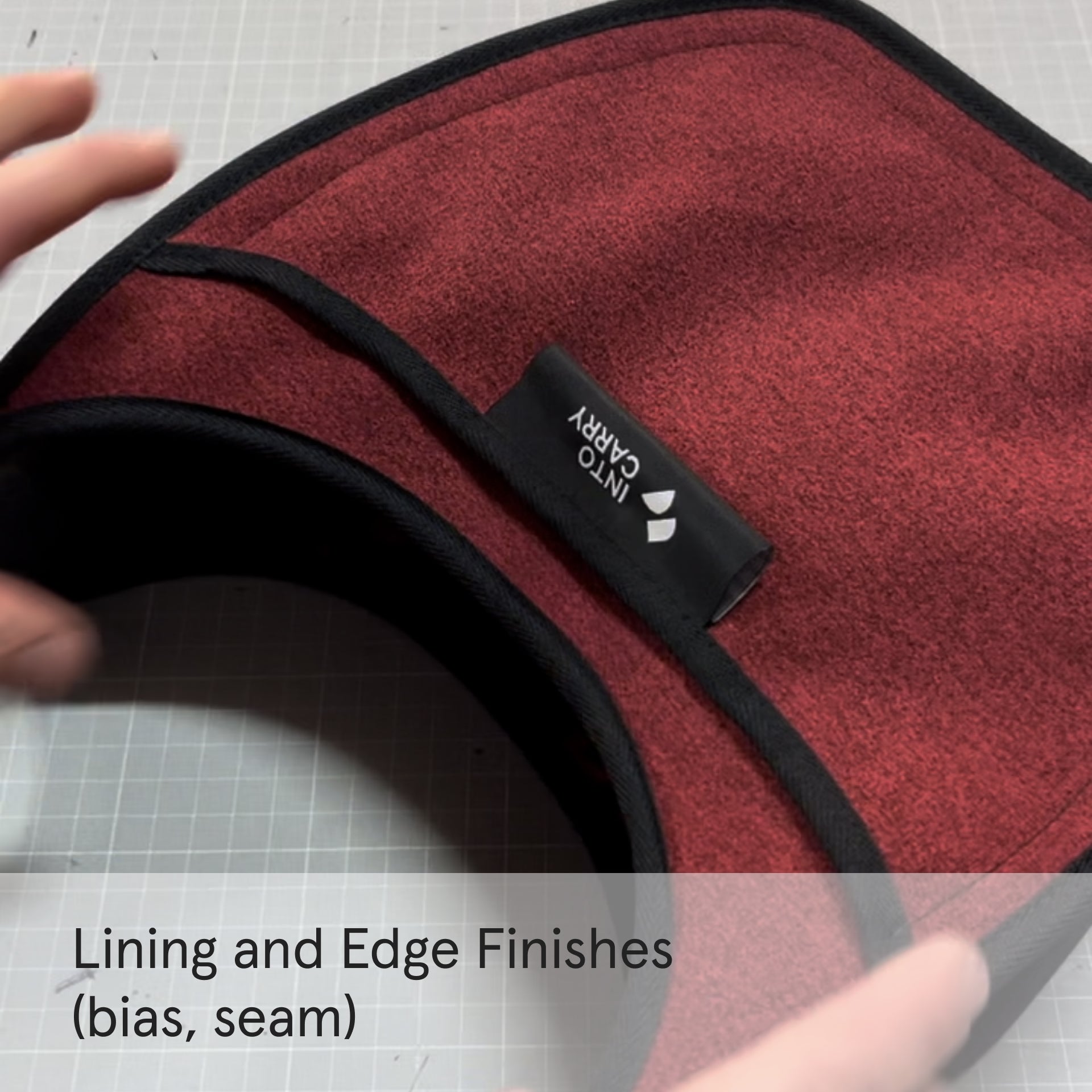 CURVED BAG MAKING // Self Guided Course
