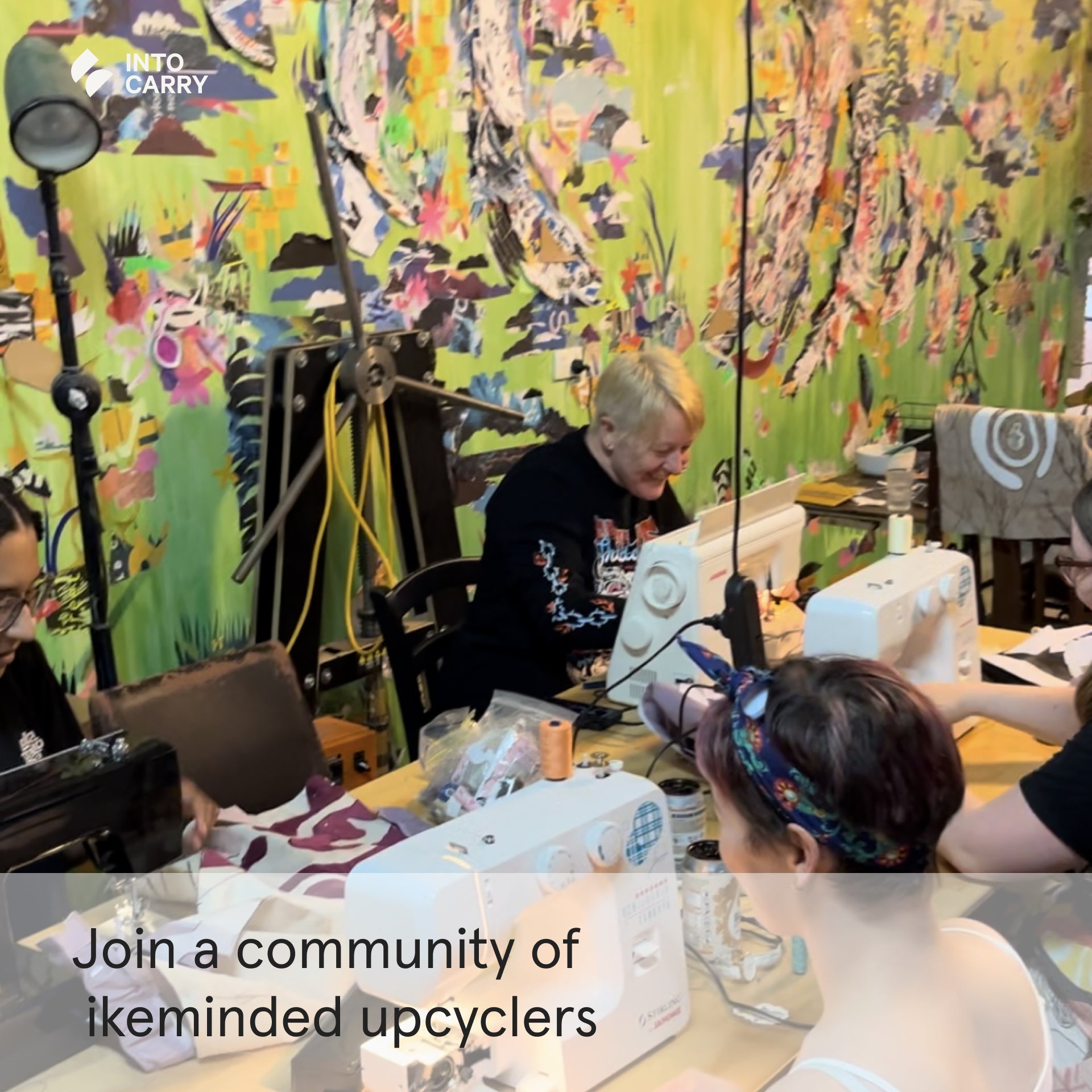 Intro to Upcycling // Half Day Bag Making