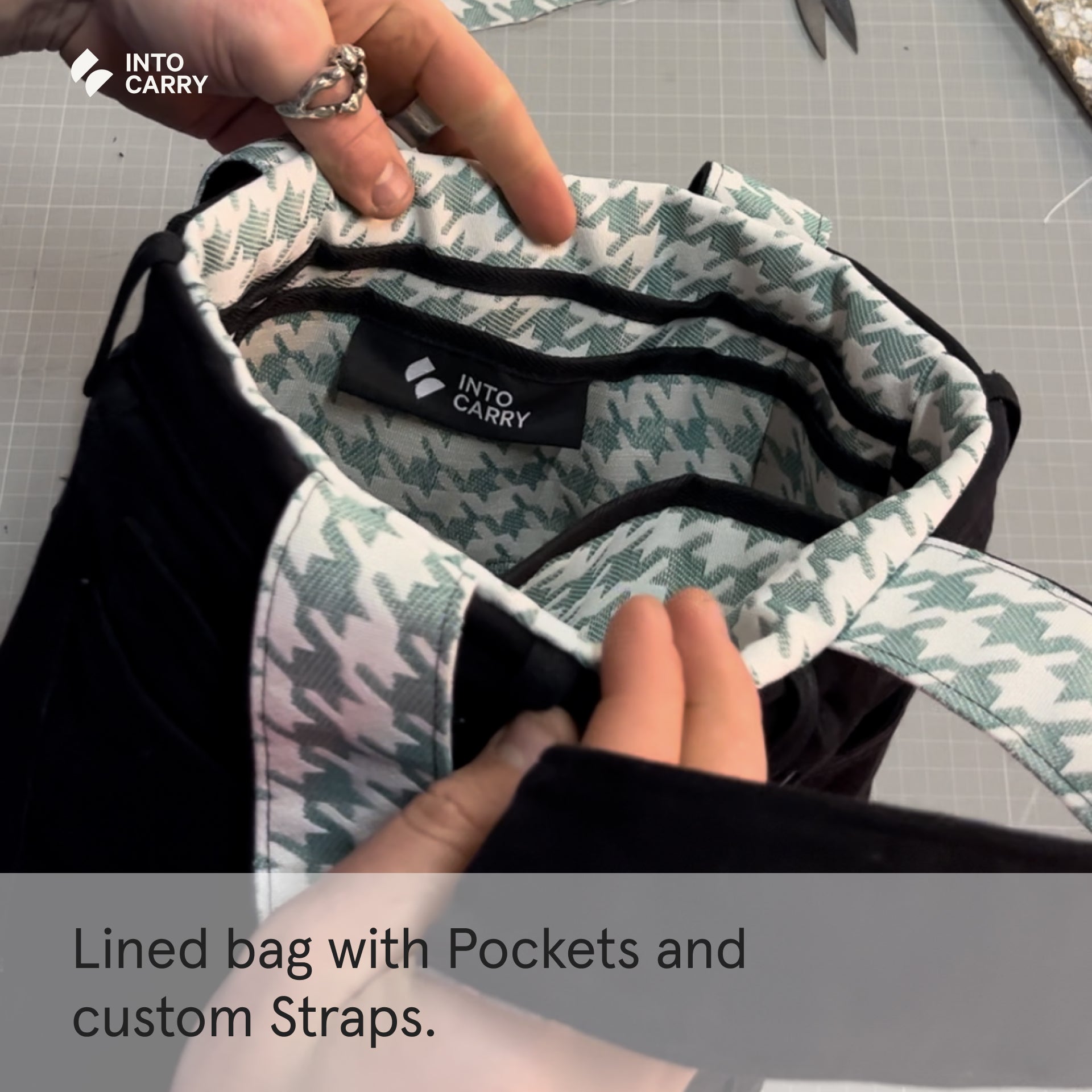 STRAIGHT EDGE BAGS // DIY Pattern + Tutorial