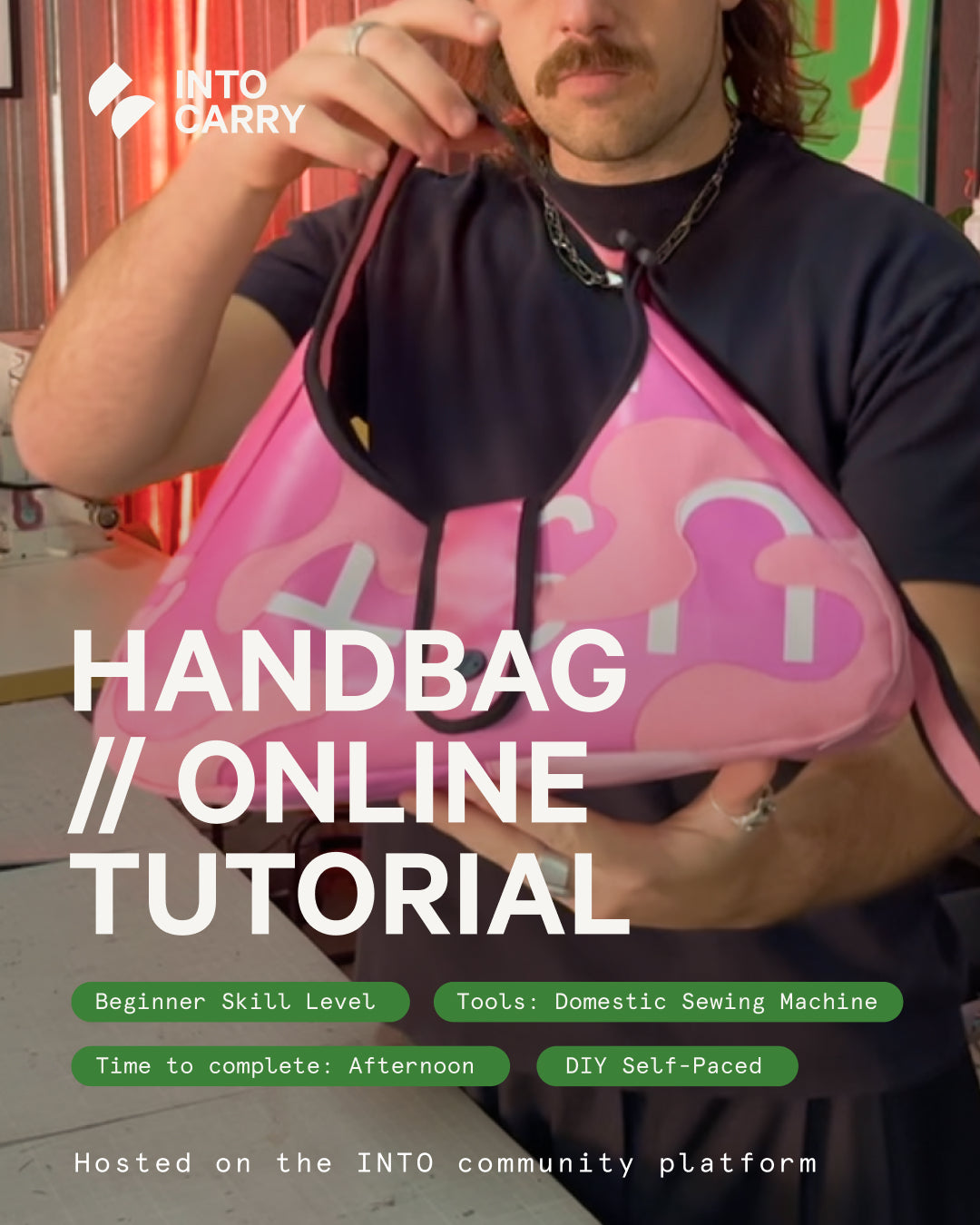 HANDBAG // Online Bag Making Tutorial