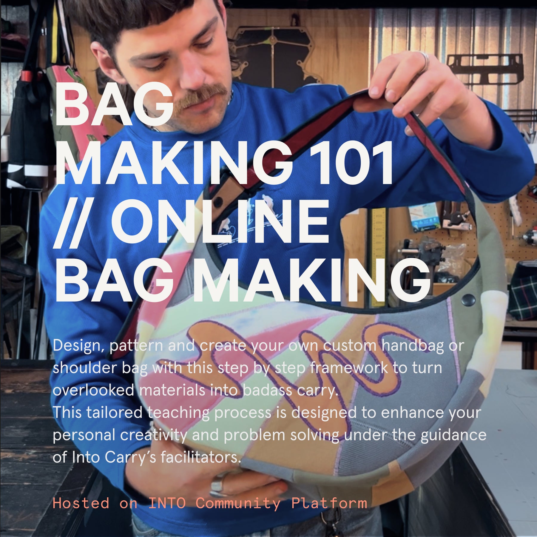 BAG MAKING 101 // Online Guided Bag Making