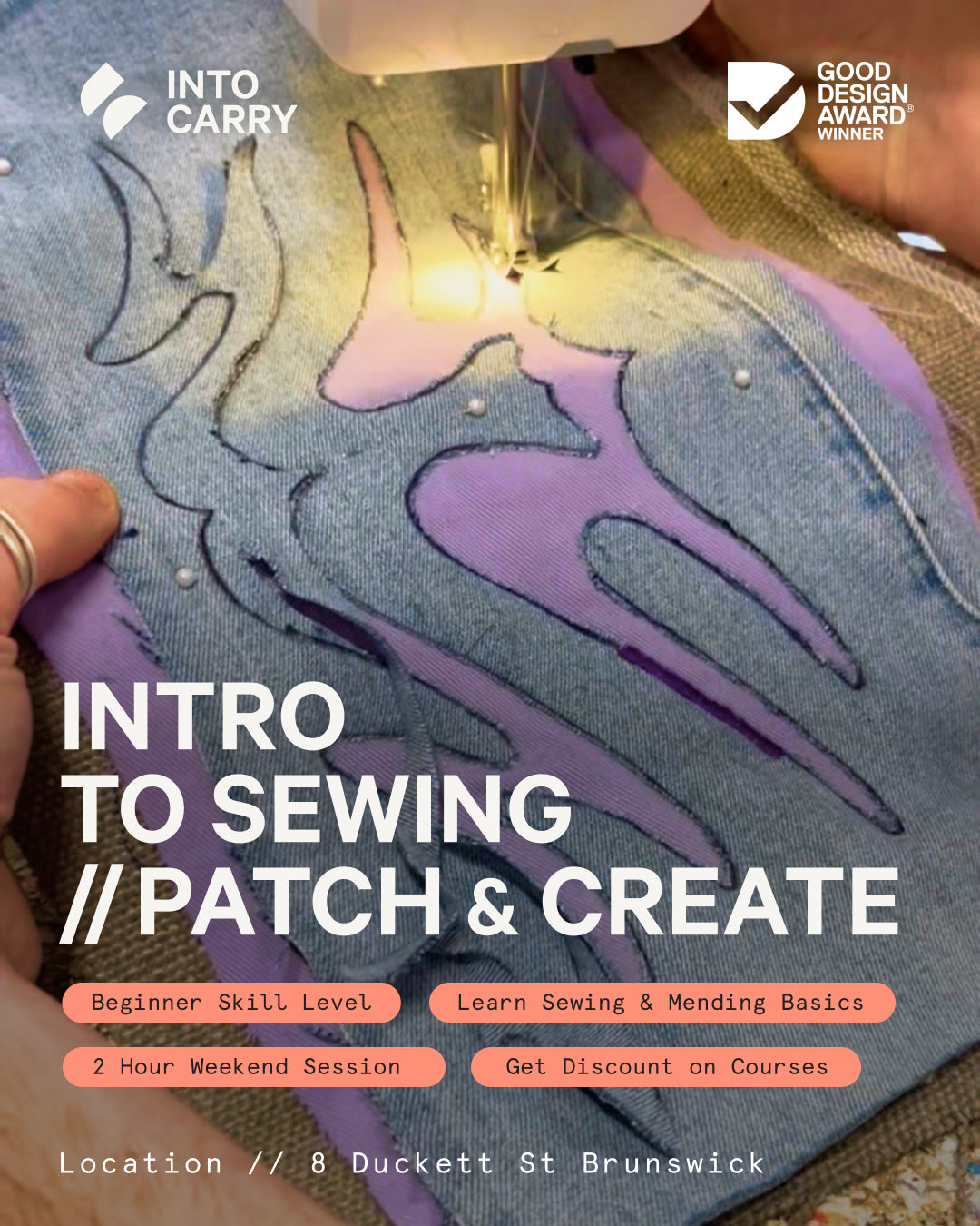 Intro to Sewing // Sew & Make Custom Patches