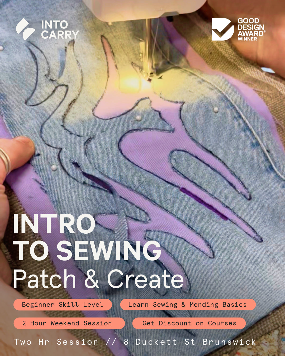 Intro to Sewing // Sew & Make Custom Patches