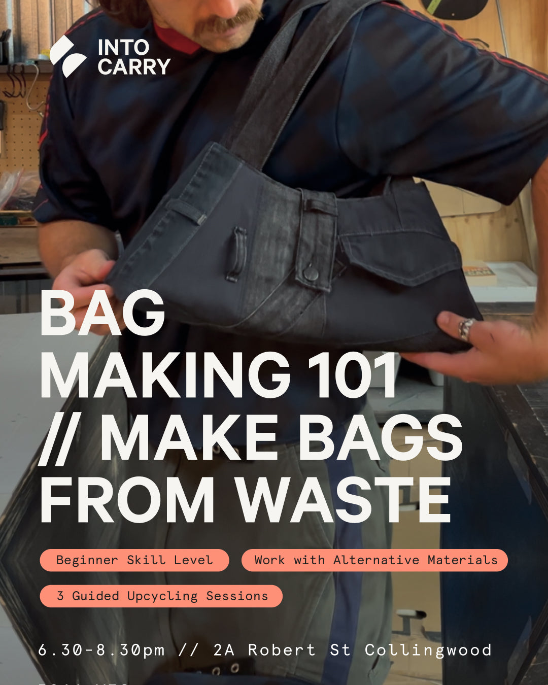 BAG MAKING 101 // Make Bags from Waste