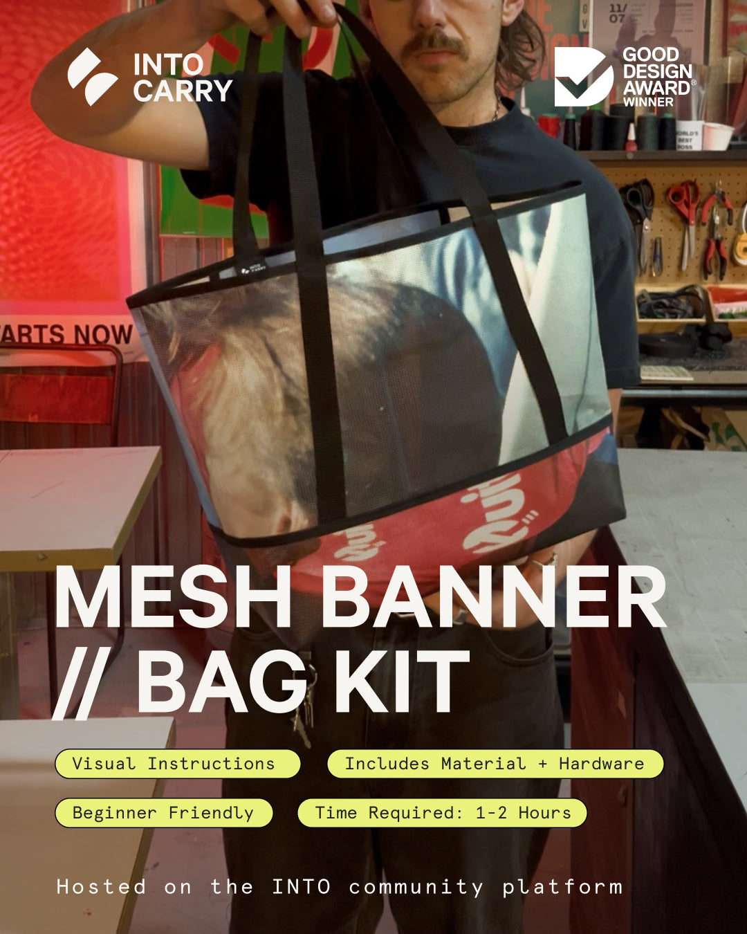 Mesh Banner // BAG KIT