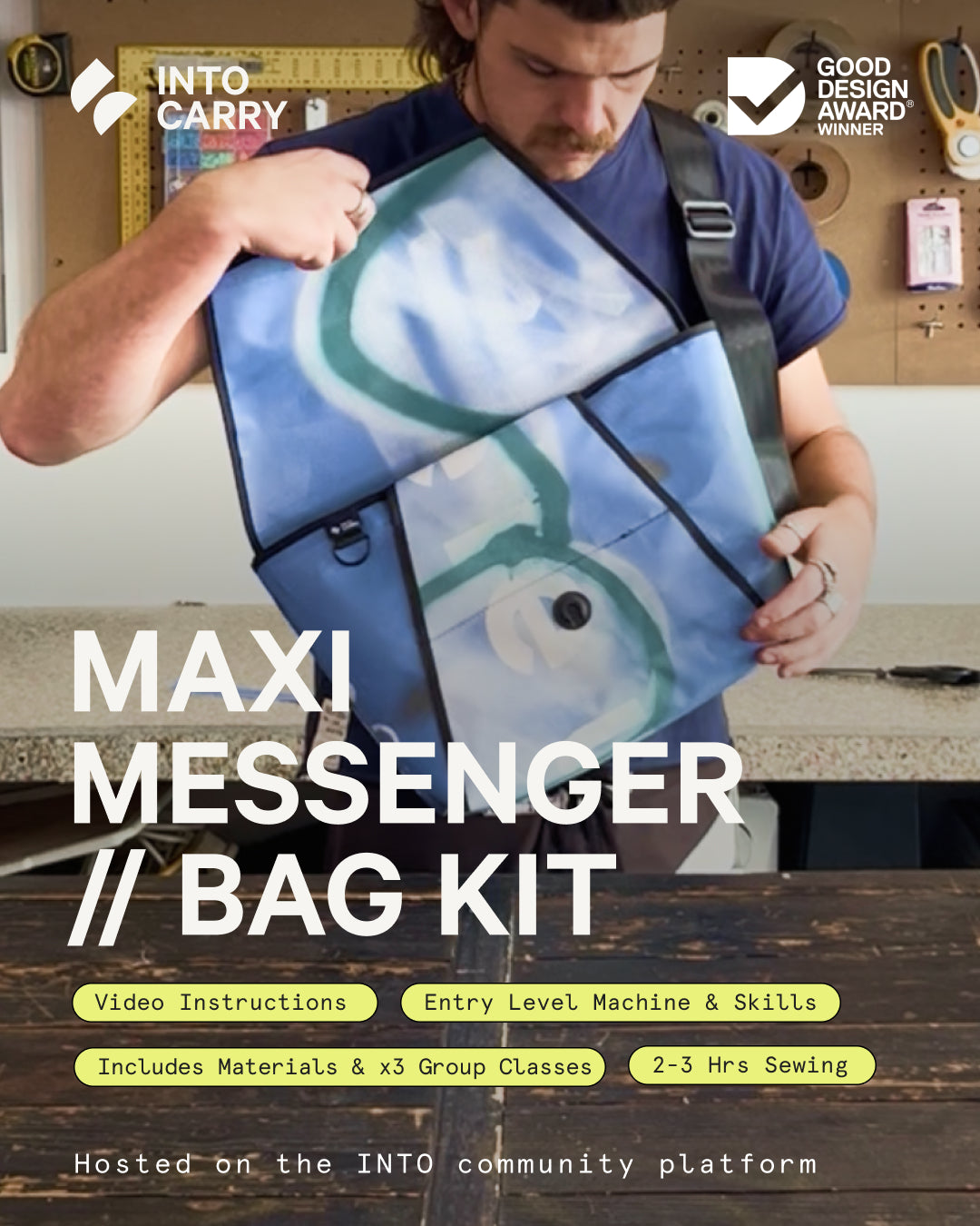 Maxi Messenger // BAG KIT