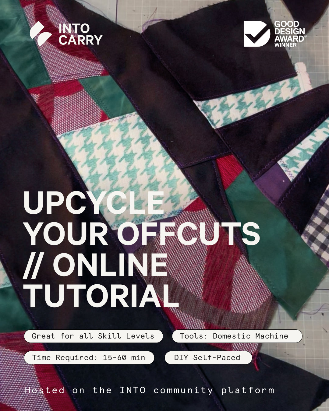 Upcycle ya Offcuts // ONLINE TUTORIAL