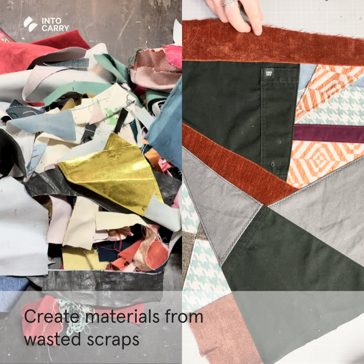 UPSKILL+UPCYCLE 101 // In Person // Fundamental Skills to Upcycle Materials & Sew Bags.