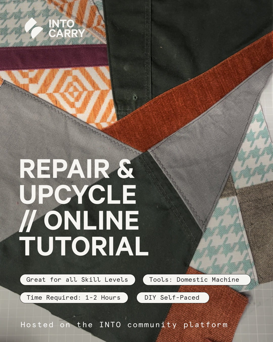 Repair & Upcycle Textiles // ONLINE TUTORIAL
