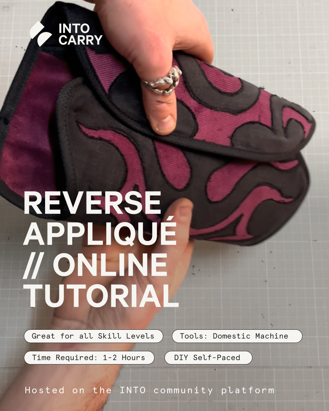 Advanced Reverse Appliqué // ONLINE TUTORIAL