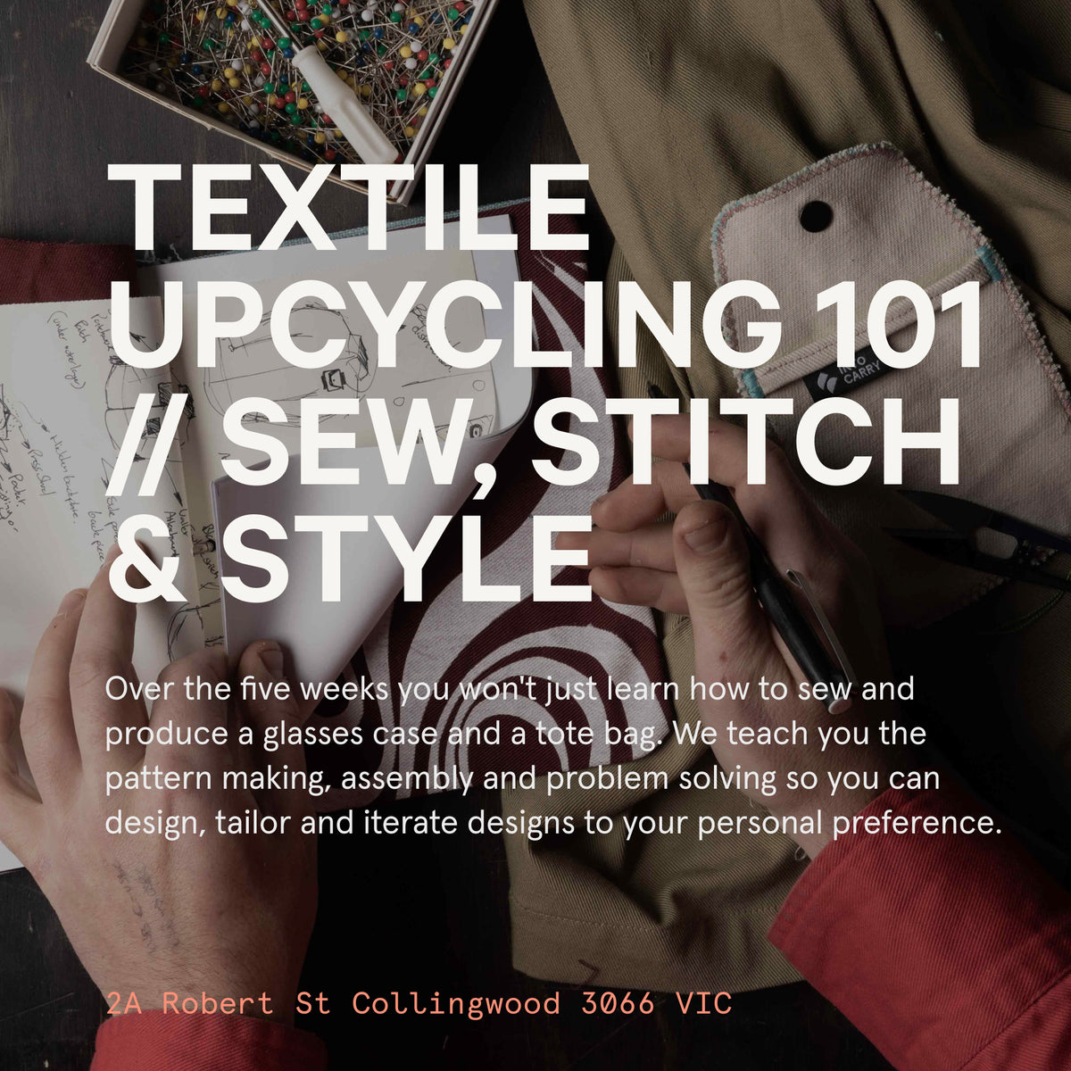 TEXTILE UPCYCLING 101 // Bring life back to existing textiles.