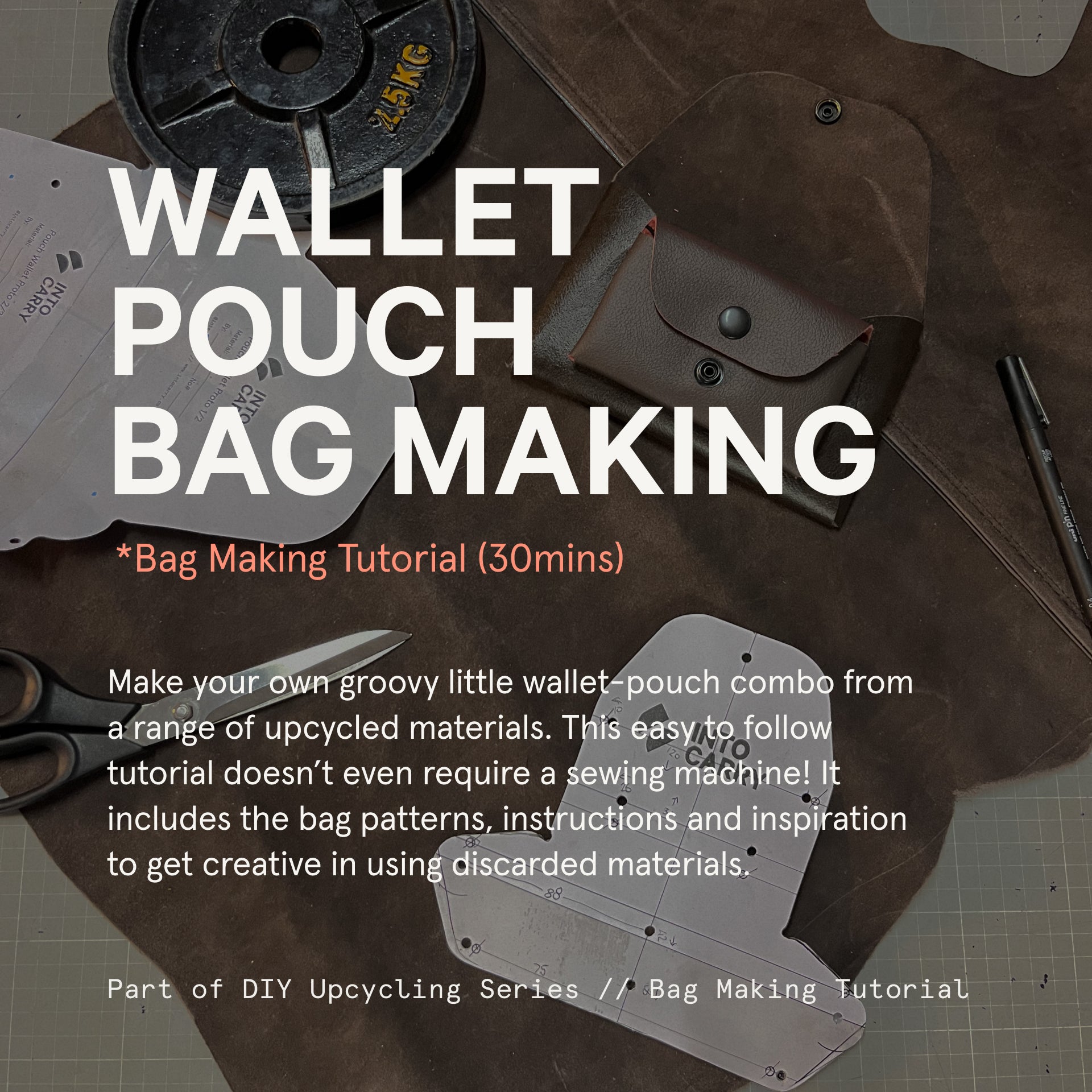 Wallet Pouch // BAG MAKING TUTORIAL
