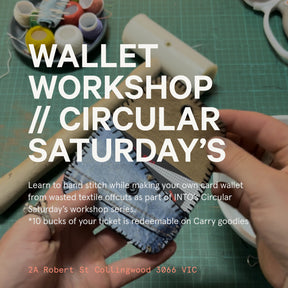Wallet Workshop // CIRCULAR SATURDAY'S