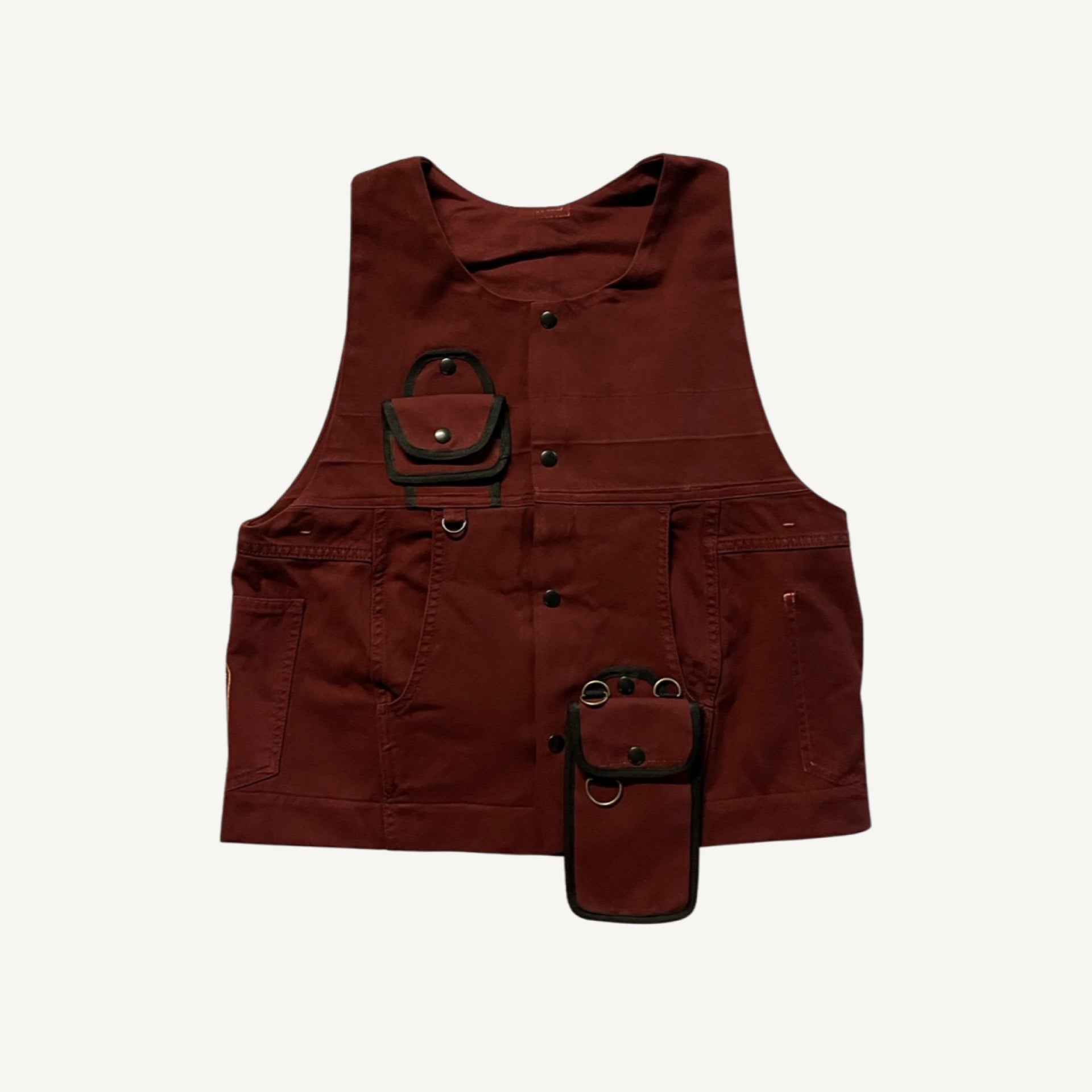 VEST // Maroon