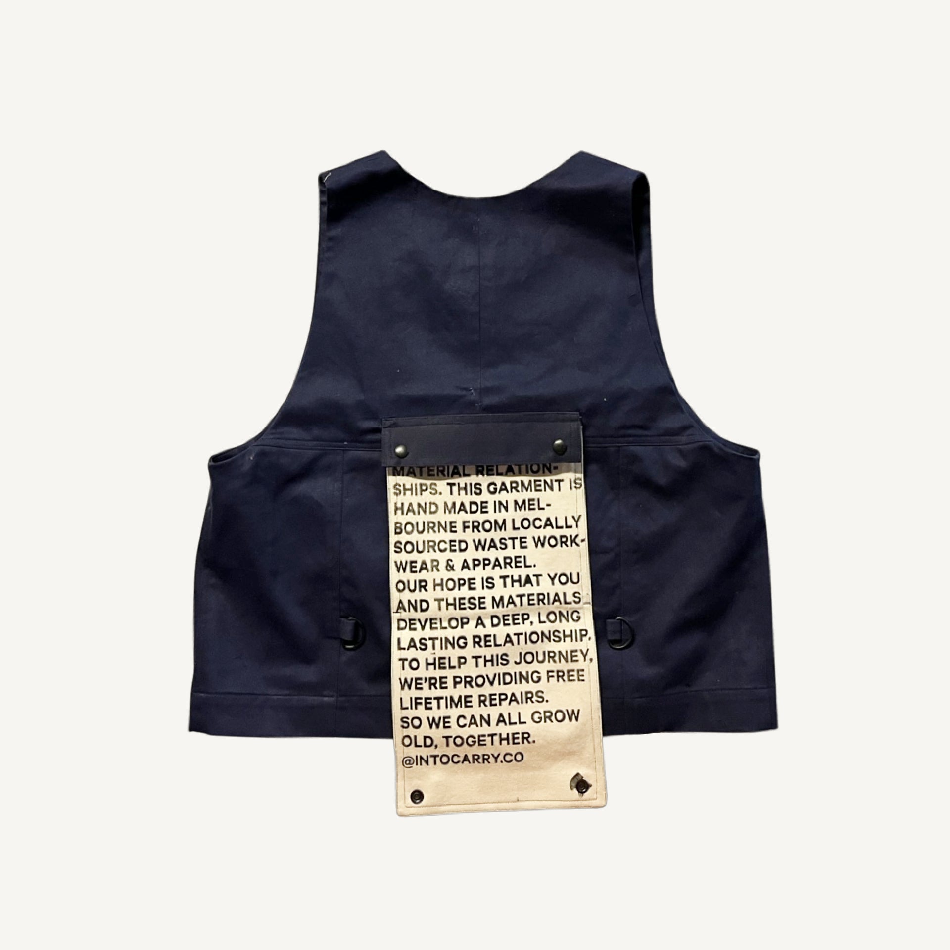 VEST // Navy